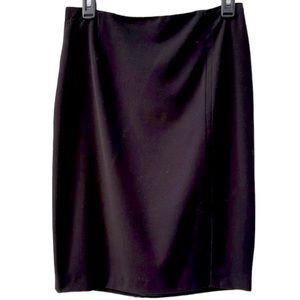 WHBM Straight Black Skirt